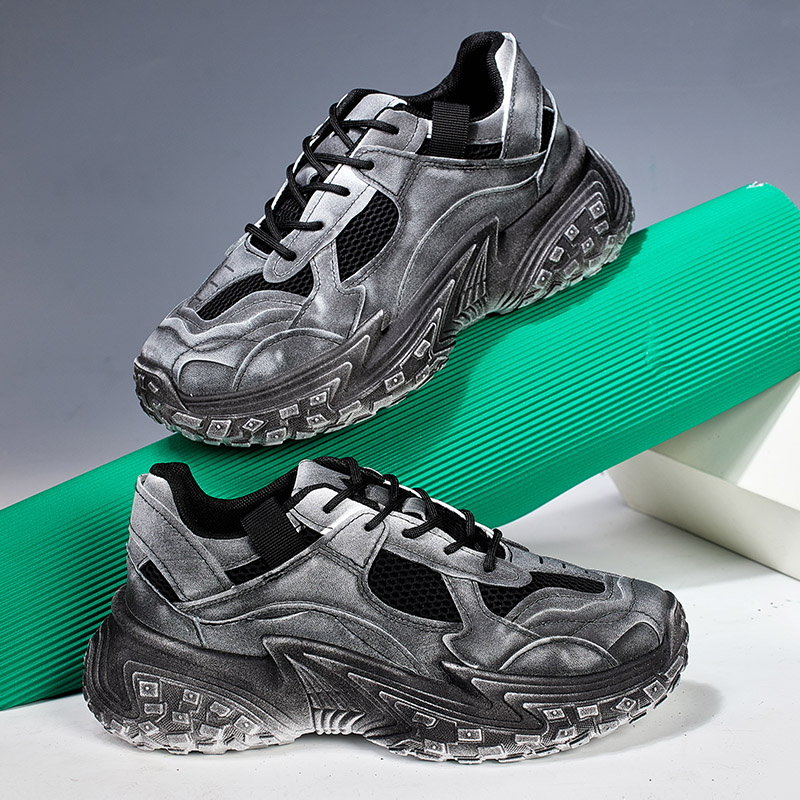 Men Shoes Running Sale - Thick Sole Autumn Sports Shoes Man