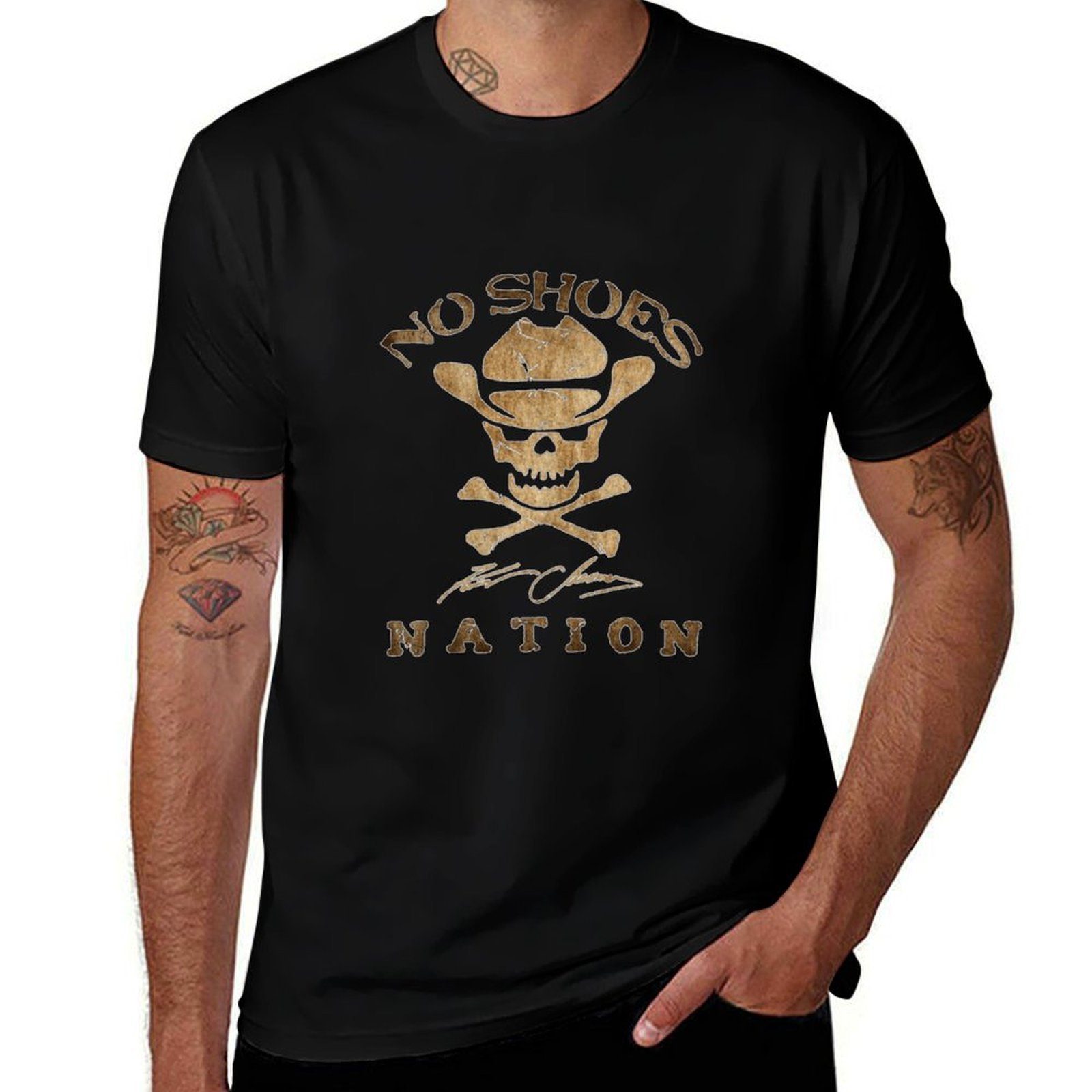 Men Shoes China - Chesney No Shoes Nation 1 T-Shirt