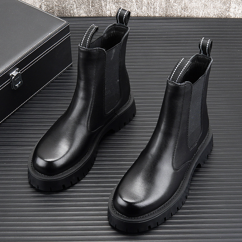 men's fashion high chelsea boo - đánh giá và giá Men'S Shoes Black And White