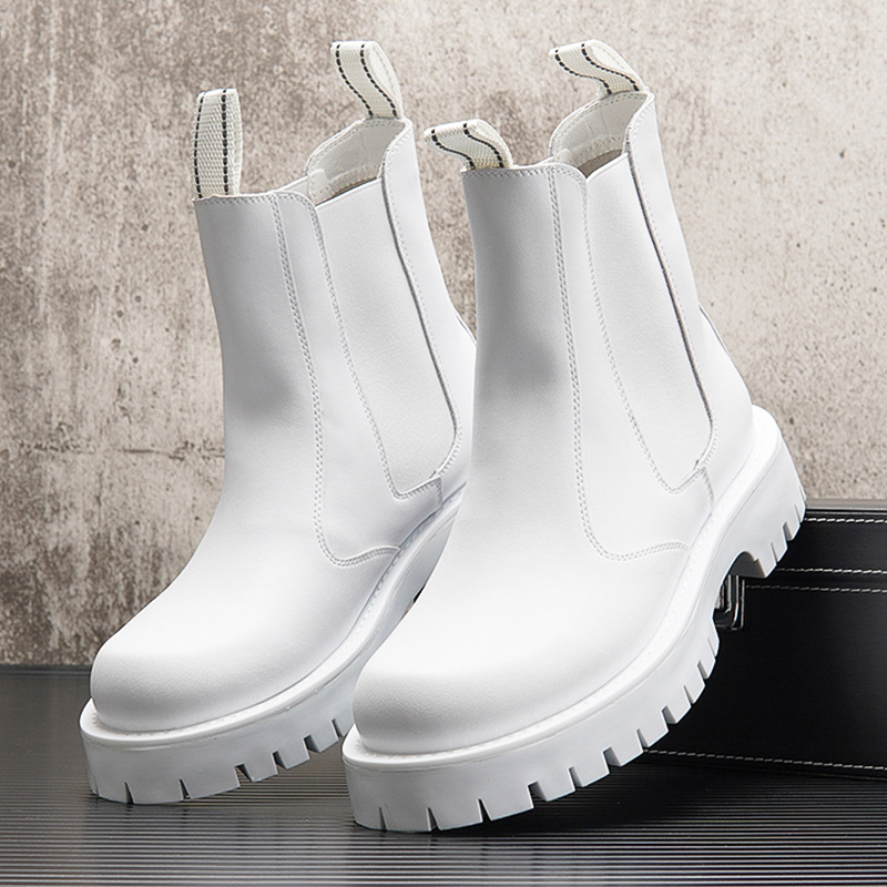men's fashion high chelsea boo - đánh giá và giá Men'S Shoes Black And White
