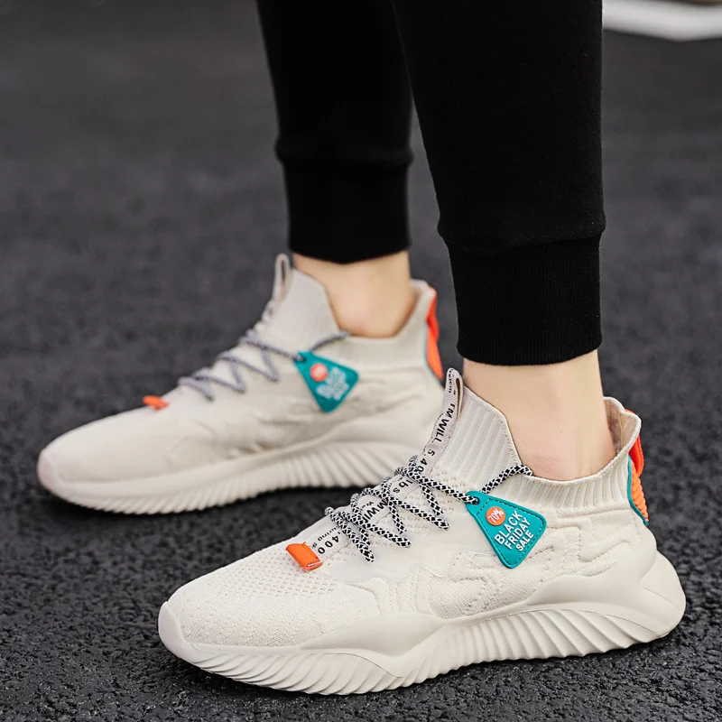 Summer Hot Sale Knit Men Runni - đánh giá và giá Men Shoes Running Sale