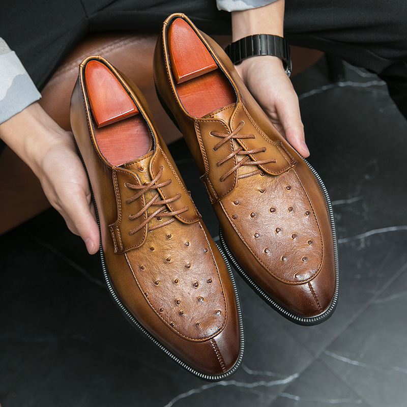 Men's Classic British Business - đánh giá và giá Men Shoes Eu To Us Size