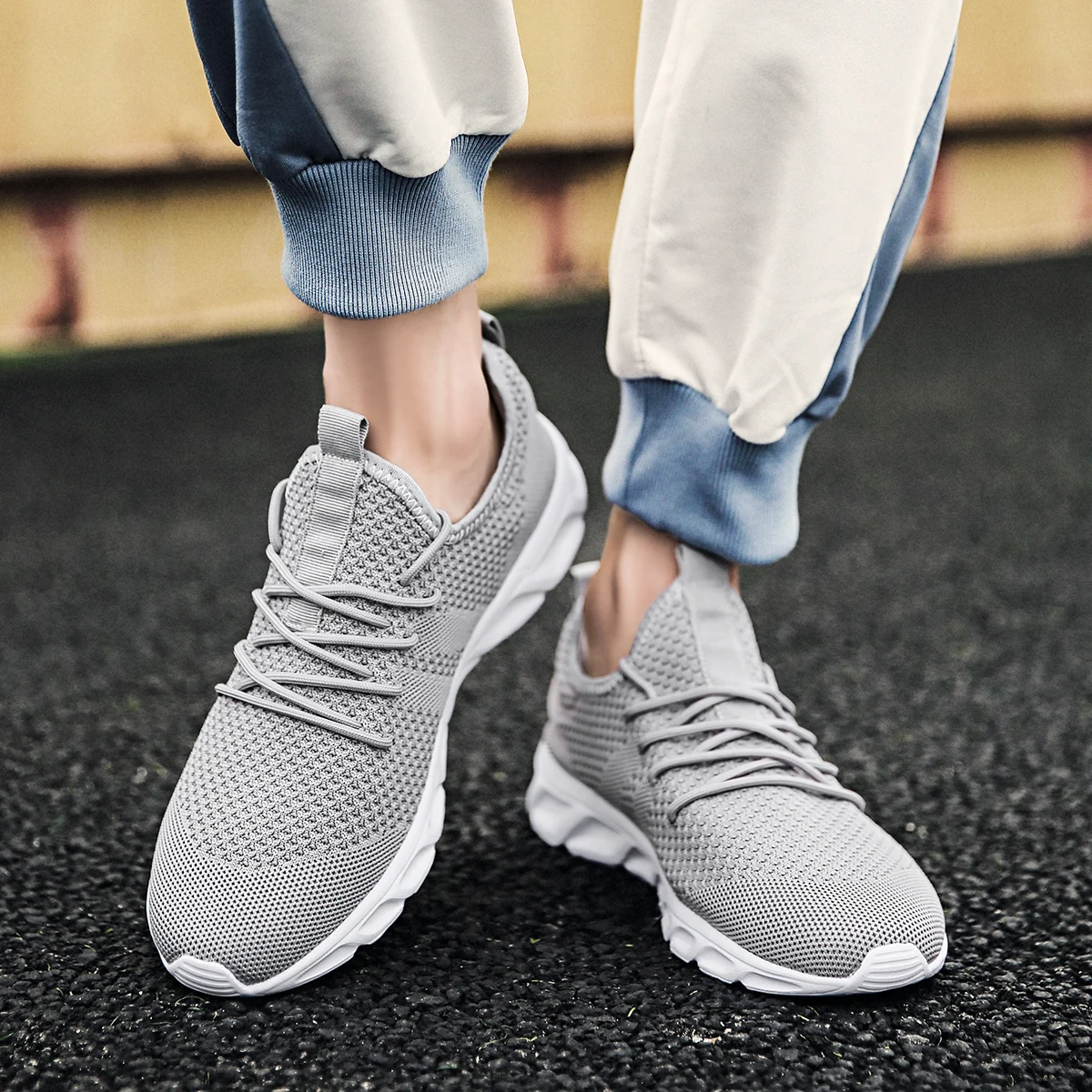 Breathable Men's Sneaker Casua - đánh giá và giá Men Shoes Running Sale