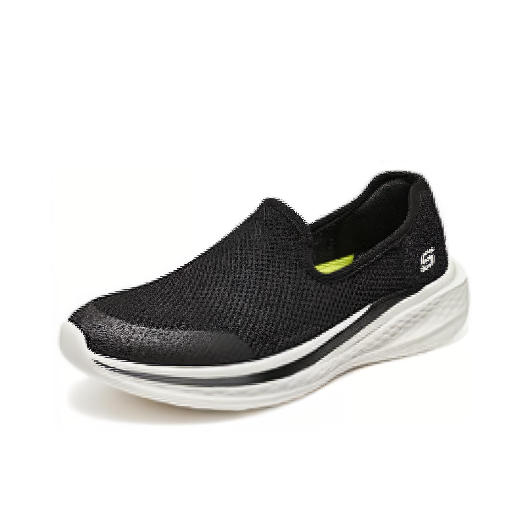 Skechers SLADE Low top Casual  - đánh giá và giá Men'S Shoes Black And White