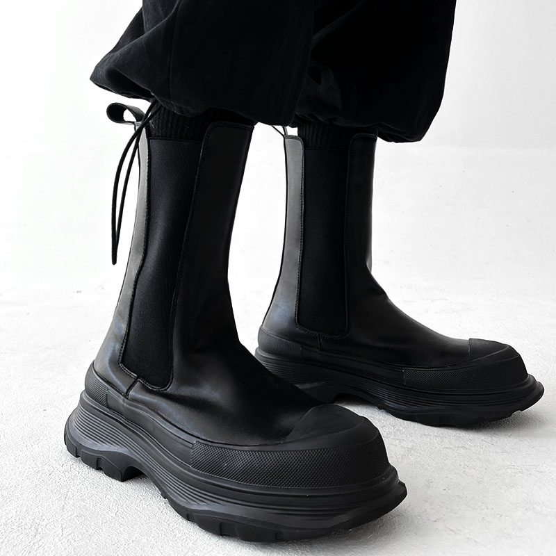 mens fashion punk stage high c - đánh giá và giá Men'S Shoes Black And White