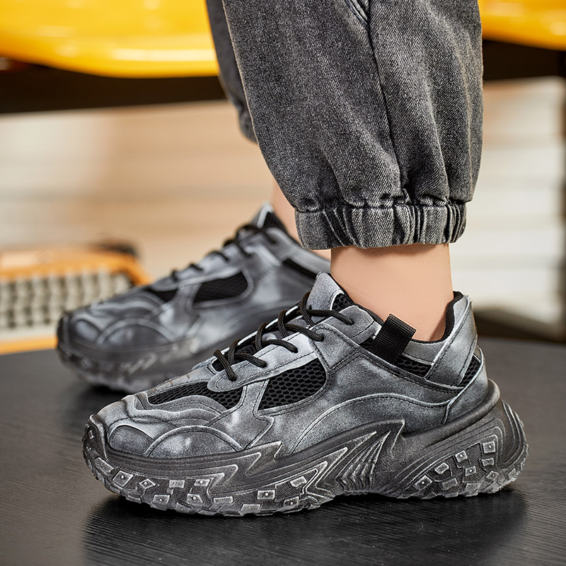 Thick Sole Autumn Sports Shoes - đánh giá và giá Men Shoes Running Sale