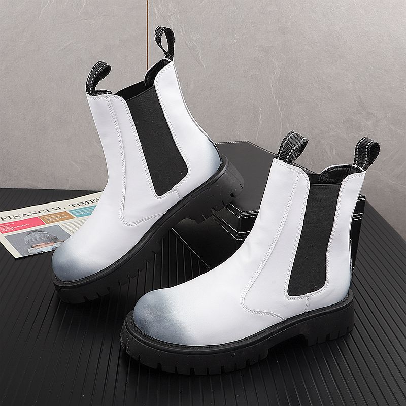 Nam Thời Trang Cao Cấp Chính H - đánh giá và giá Men'S Shoes Black And White