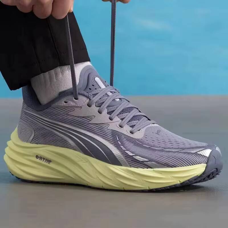 Men Puma 311140-19 Purple Lime - đánh giá và giá Men Shoes Puma